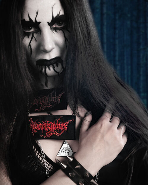 Black Metal Patch - “Apocryphis” - Embroidered Patch